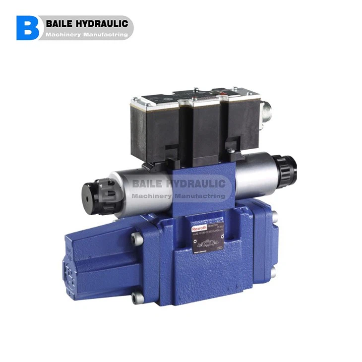 REXROTH Type 4WRH 4WRZ 5WRH 5WRZ 4/2, 4/3 And 5/2, 5/3 Proportional Directional Valves, Pilot Operated, Without Electrical Position Feedback